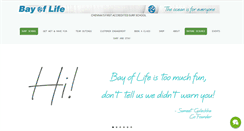 Desktop Screenshot of bayoflife.com